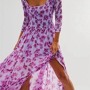 Its Fate FP Midi Dress Periwinkle - Small